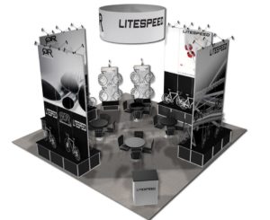 trade show display 30x30 ft