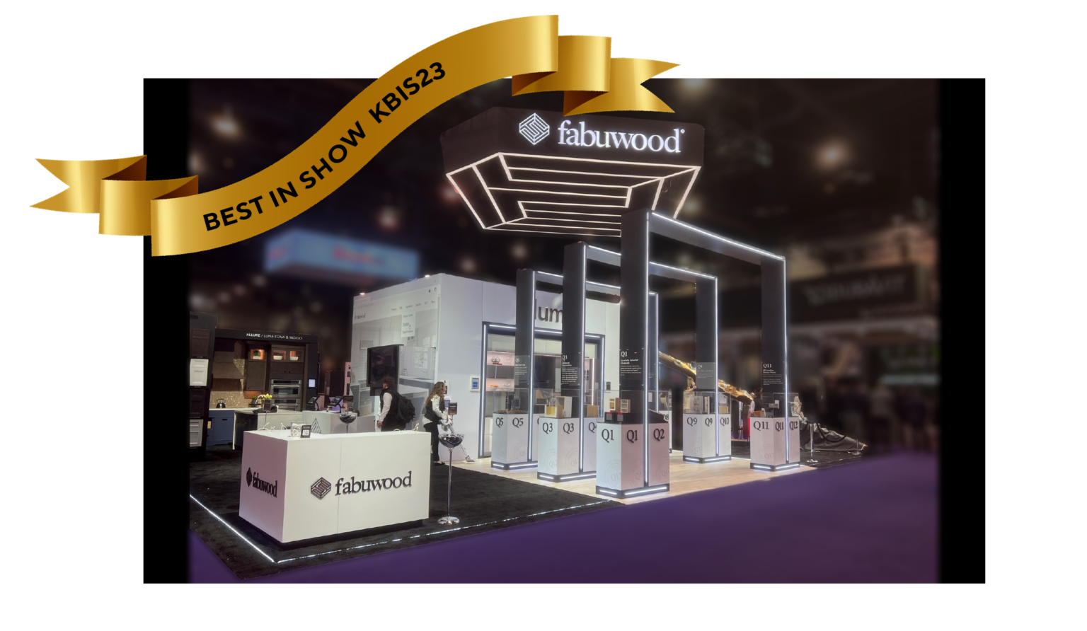 KBIS best in show trade show booth