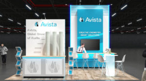 20x20 inline trade show exhibit