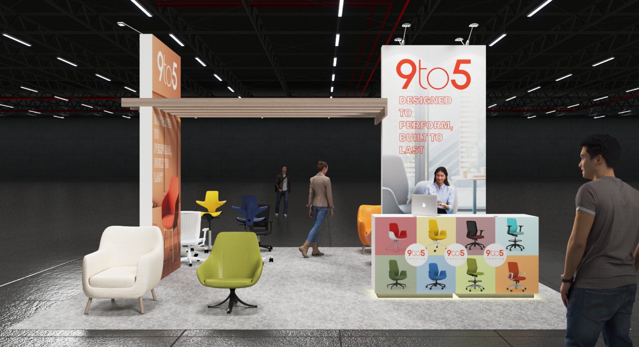 20x20 trade show display